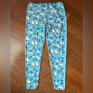 Disney Parks Birds Leggings, Large